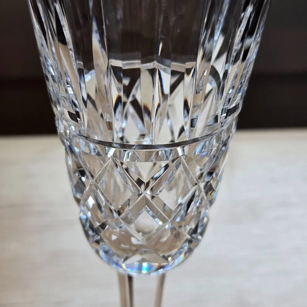 Waterford‎ Crystal Champagne Flute Baltray 7.25